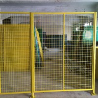 厂家专业生产 车间边缘隔离栅 厂房防盗隔离栅 抗氧化分割钢丝网墙