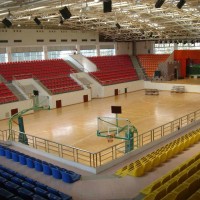 体育地板 篮球馆运动地板、实木运动地板工程  体育木地板 阳泉体育地板厂家